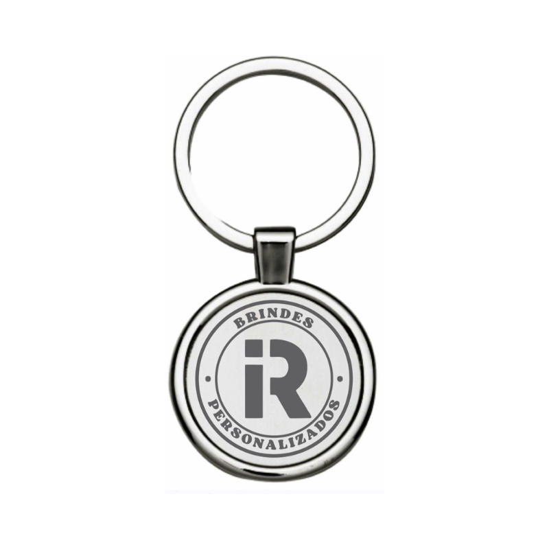 Chaveiro metal redondo (01655)