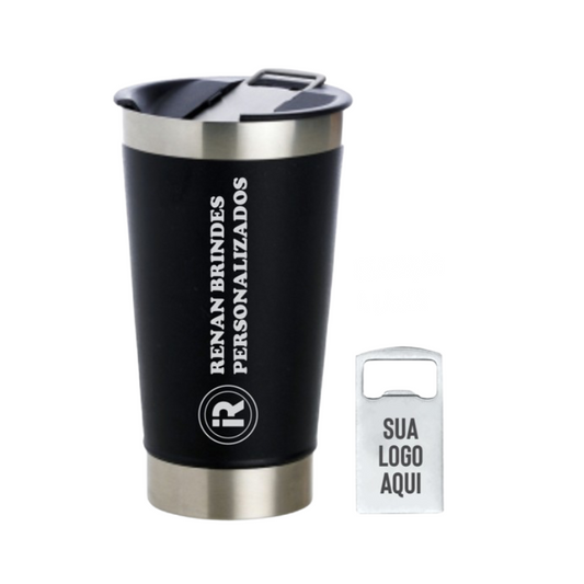 Copo Térmico 500 ml com abridor (18645L)