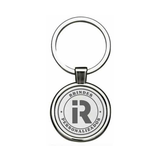 Chaveiro metal redondo (01655)