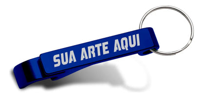 kit 100 Chaveiros Personalizados Abridor de garrafa (09824)